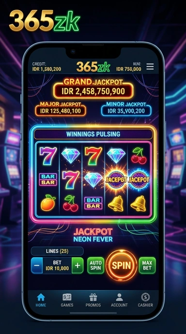 Tampilan antarmuka hopengtoto di Android
